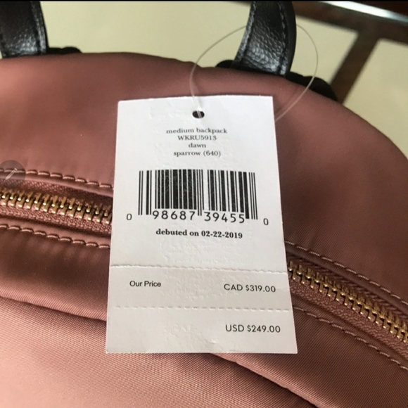 Kate Spade Dawn Med. Backpack in Nylon - Picture 8 of 17